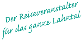 Der Reiseveranstalter für das ganze Lahntal